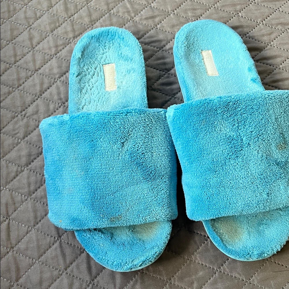 Vionic Dreamy Blue Slippers - Picture 3 of 11